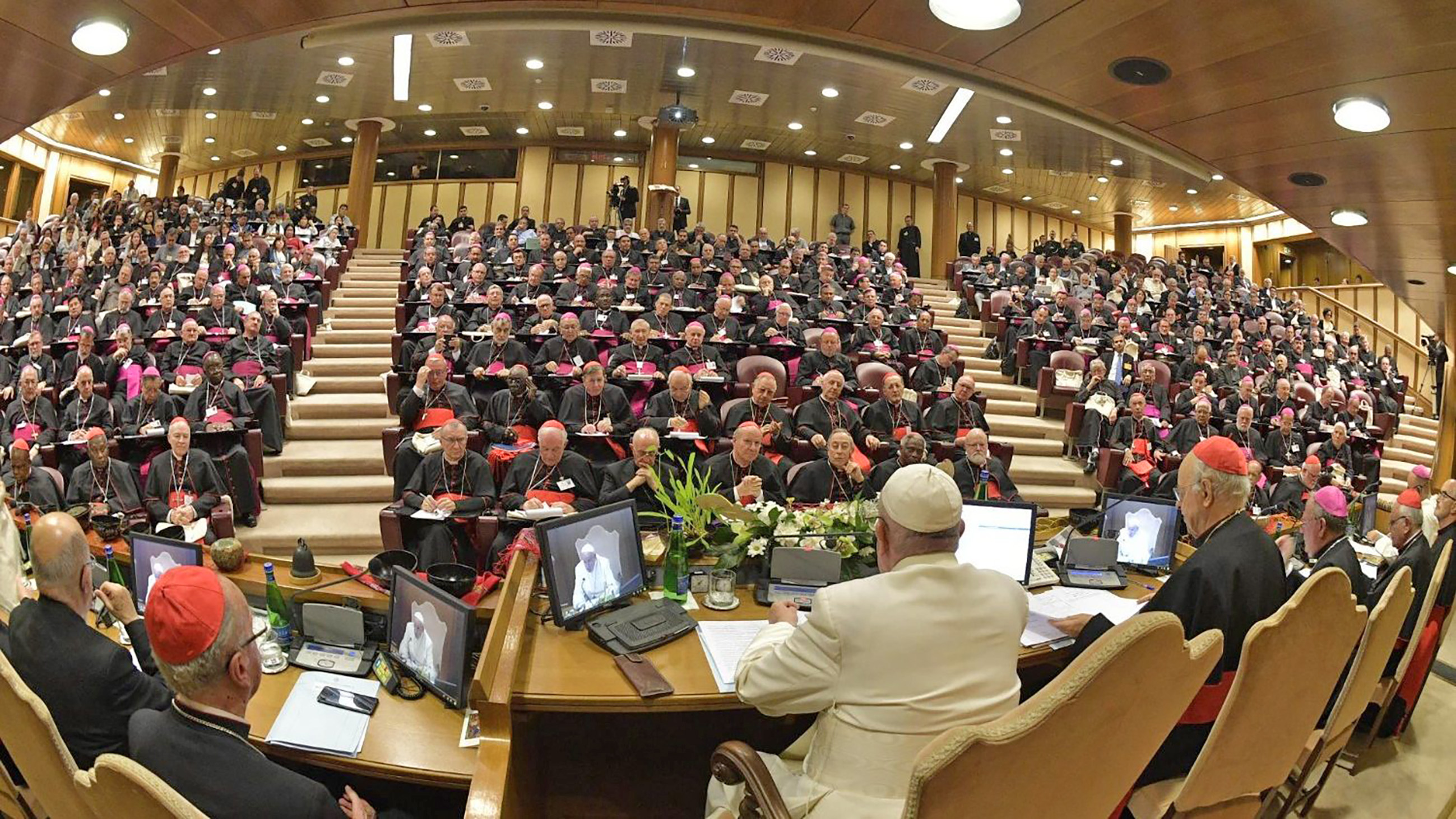 El Papa Francisco en la clausura del Sínodo de Obispos