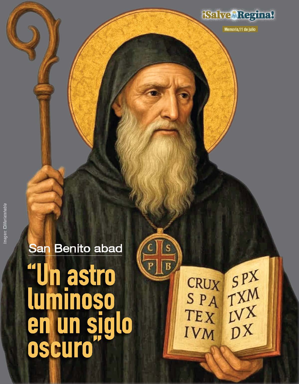 San Benito abad – Memoria,11 de julio San Benito abad – Memoria,11 de julio