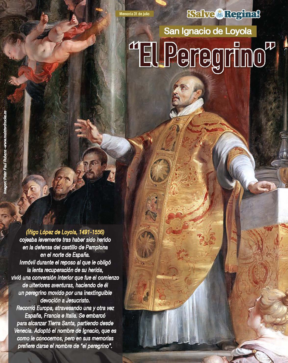 San Ignacio de Loyola – Memoria 31 de julio San Ignacio de Loyola – Memoria 31 de julio
