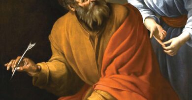Santo Mateo Apóstol-Memoria, 21 de septiembre