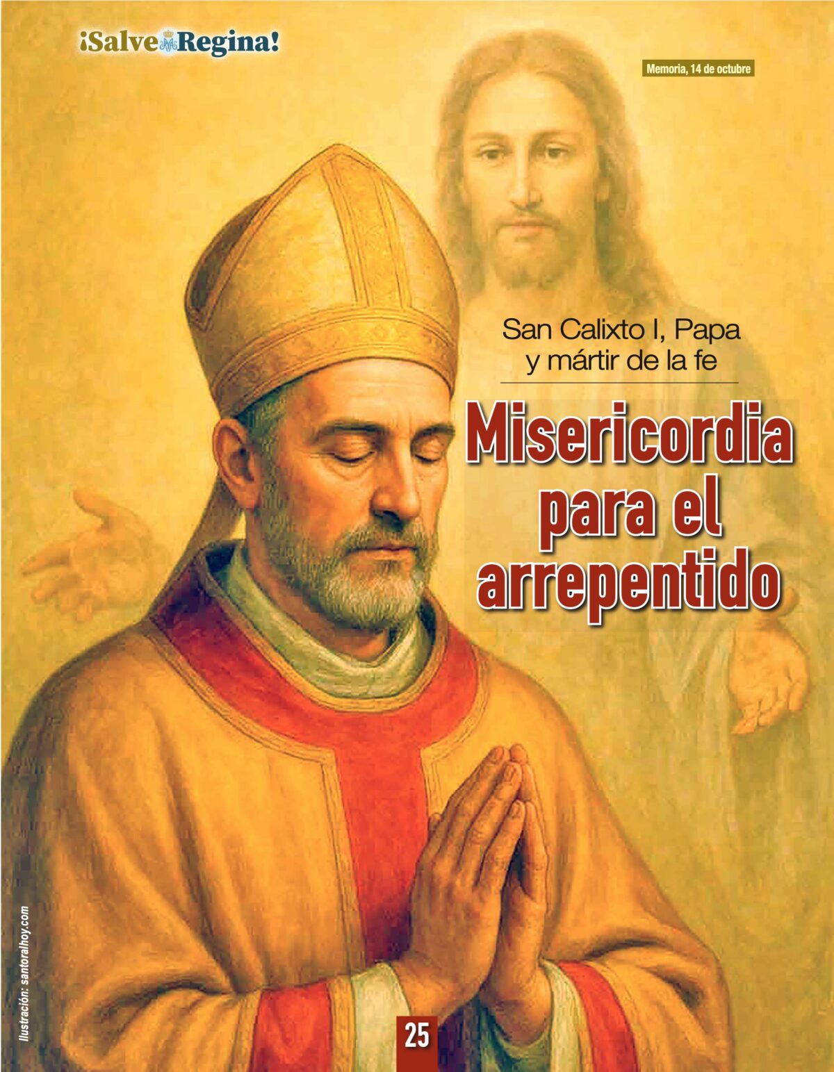 San Calixto I – Memoria, 14 de octubre