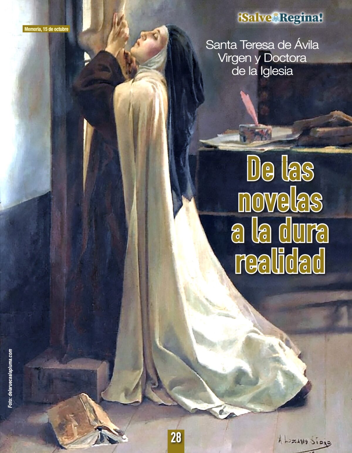 Virgen y Doctora de la Iglesia – Memoria, 15 de octubre